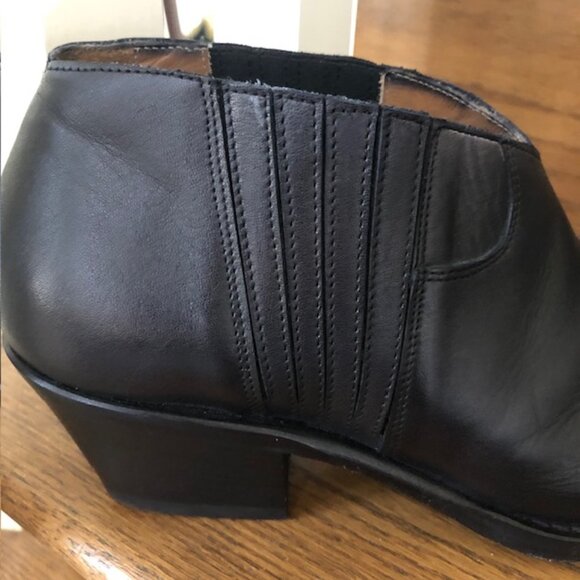 Fauzian Jeunesse Women's Ignis Heeled Low Ankle Boots, Made in Italy, 37 - Picture 6 of 16